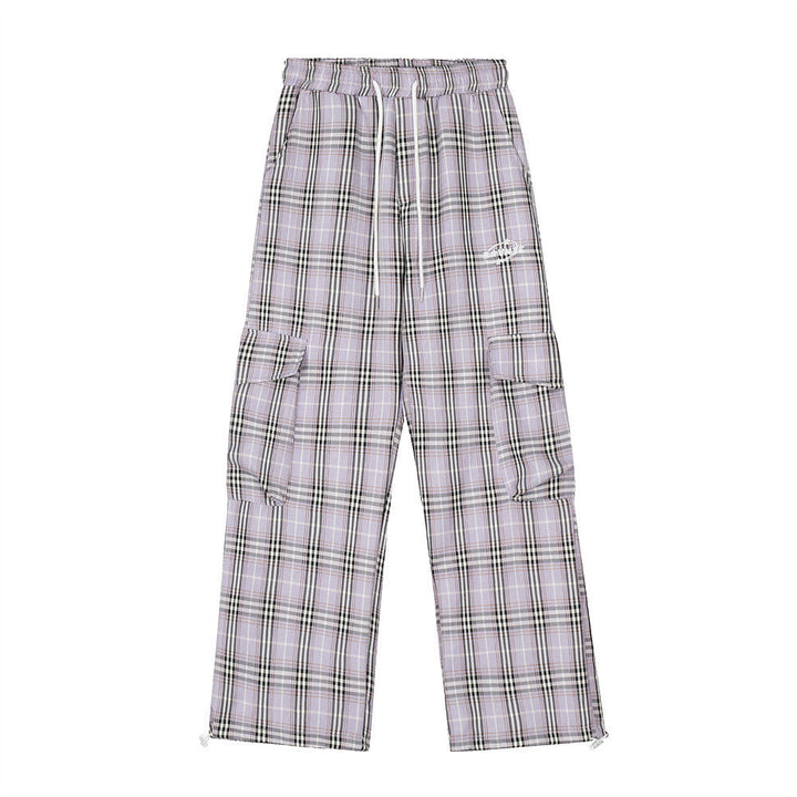 Drune | Herren karierte Hose