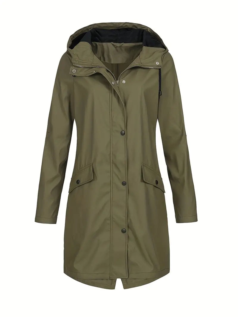 Drune | Hochwertige Damen-Überjacke mit Kapuze