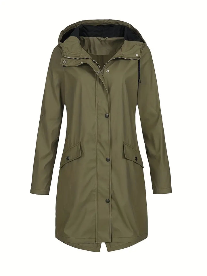 Drune | Hochwertige Damen-Überjacke mit Kapuze