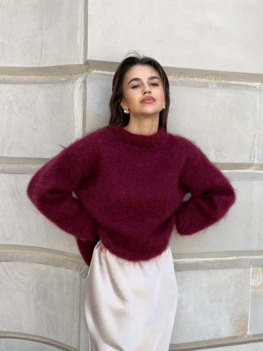 Drune | Cozy soft mohair knit sweater