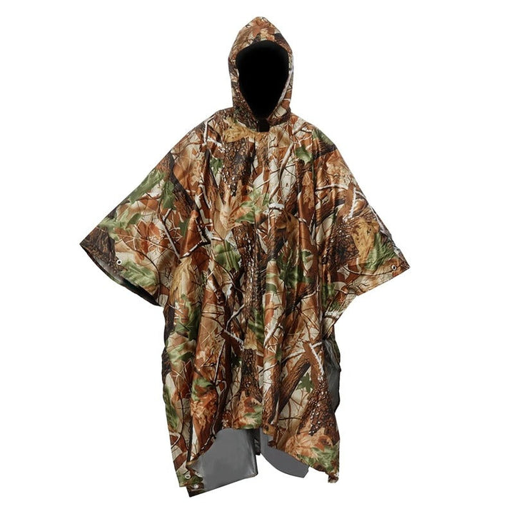Drune | Regenponcho Mit Kapuze