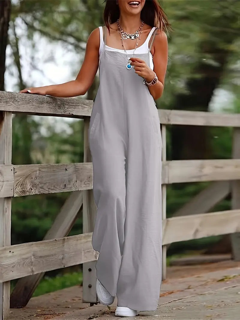 Drune | Vielseitiger Overall mit Weitem Bein