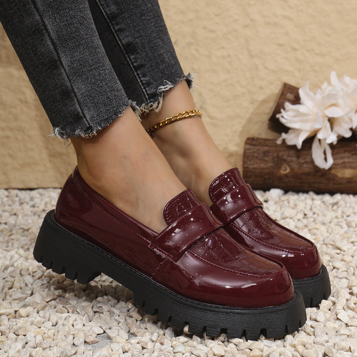 Drune | Women moccasins with thick sole
