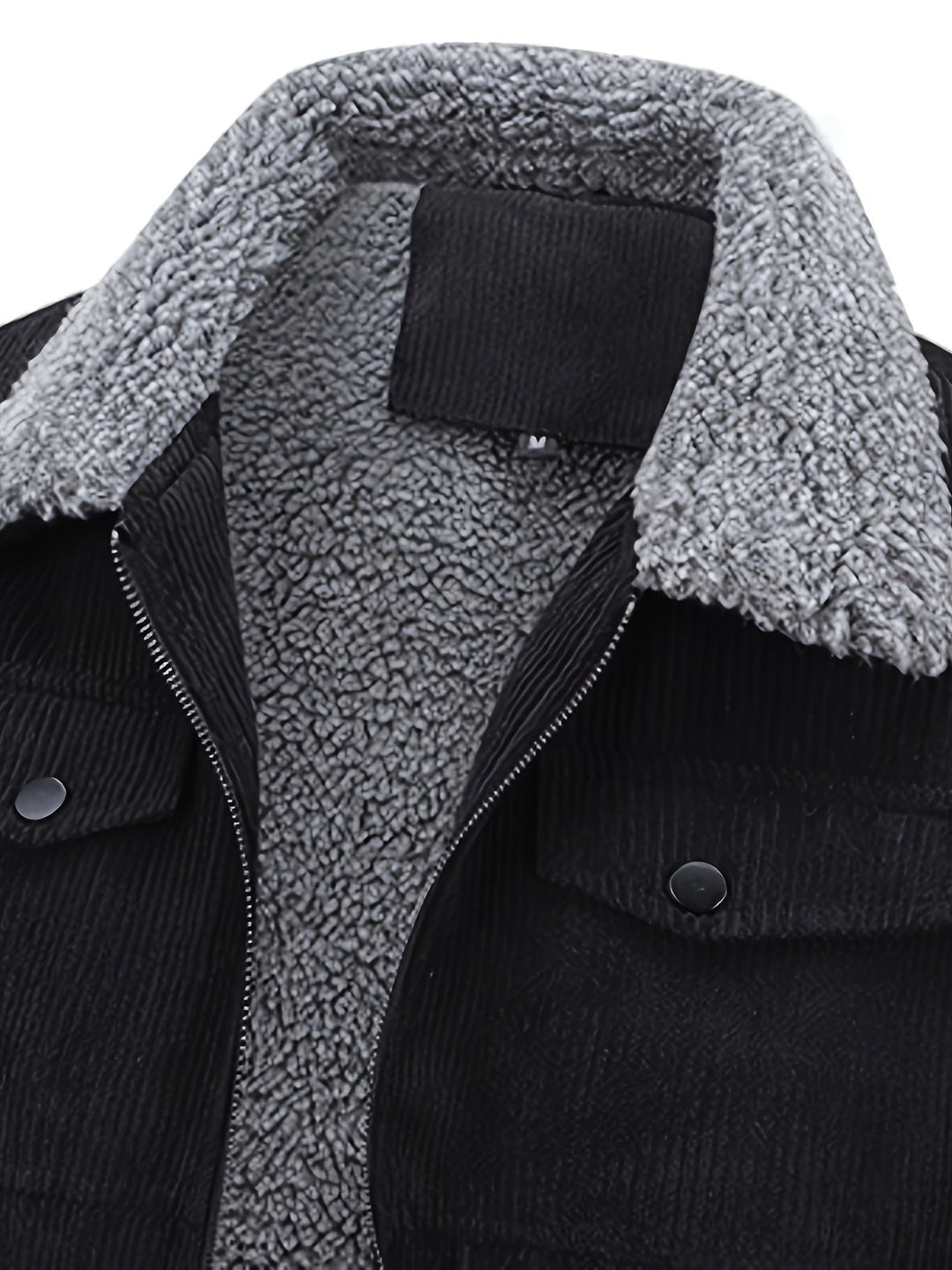 Drune | Warmen Jacke mit Cord und Fleecefutter Cordura und Polyester Robuste und Bequeme