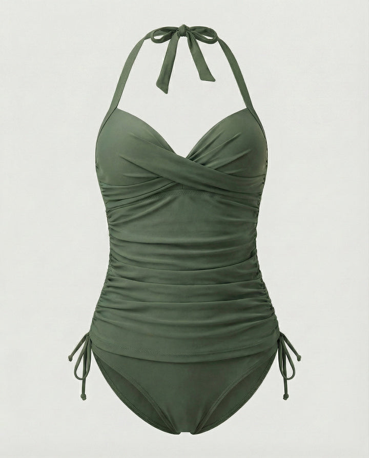 Drune | Tankini Von Byvera mit V-Ausschnitt Im Leopardenmuster