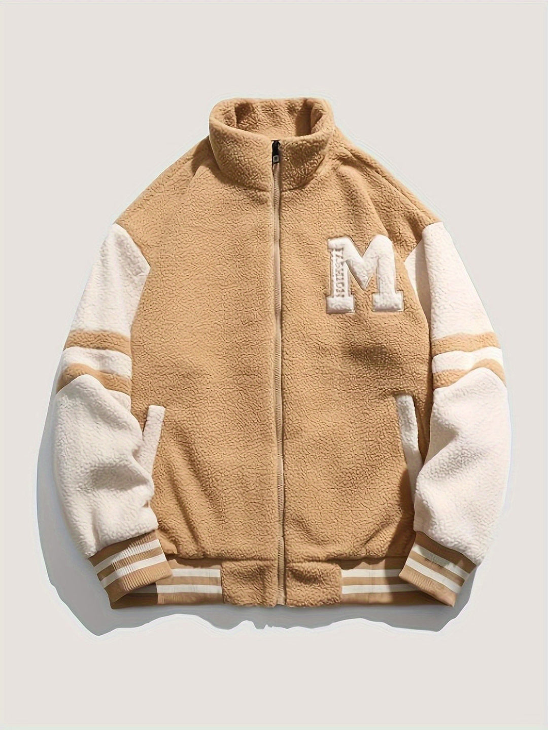 Drune | Fleecejacke mit Buchstabenprint