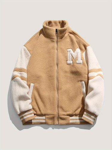 Drune | Fleecejacke mit Buchstabenprint