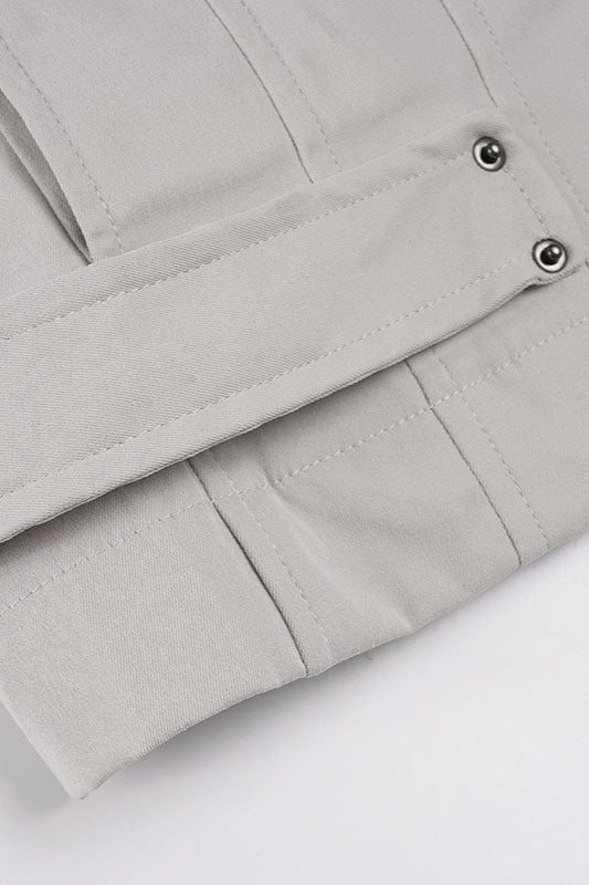 Drune | Up Solid Color Utility Jacket