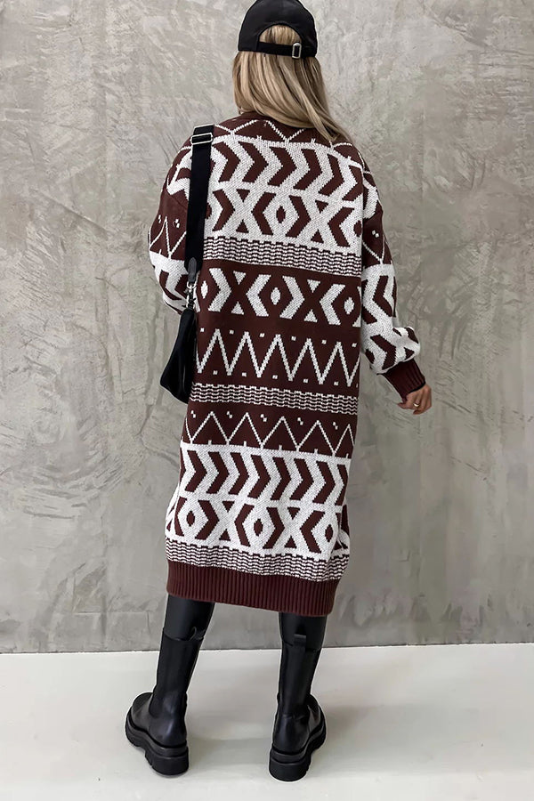 Drune | True Warmth Midi Strick Strickpullover