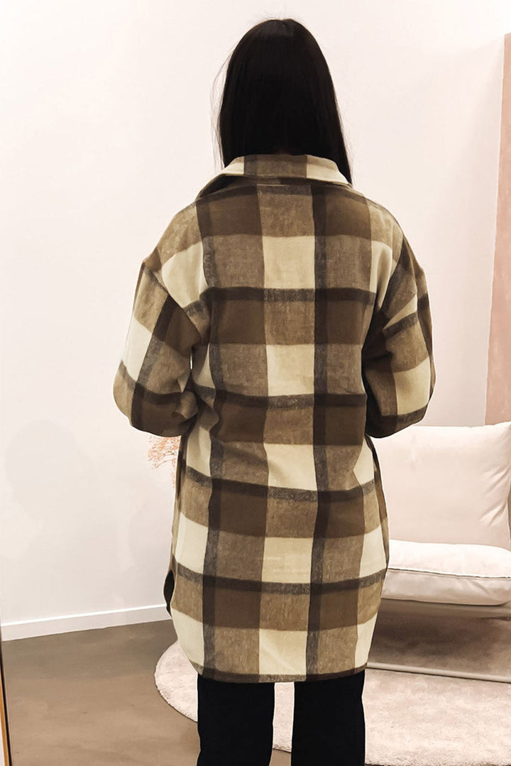 Drune | Karohemdjacke Baumwolle und Polyester Perfekt Zum Layering