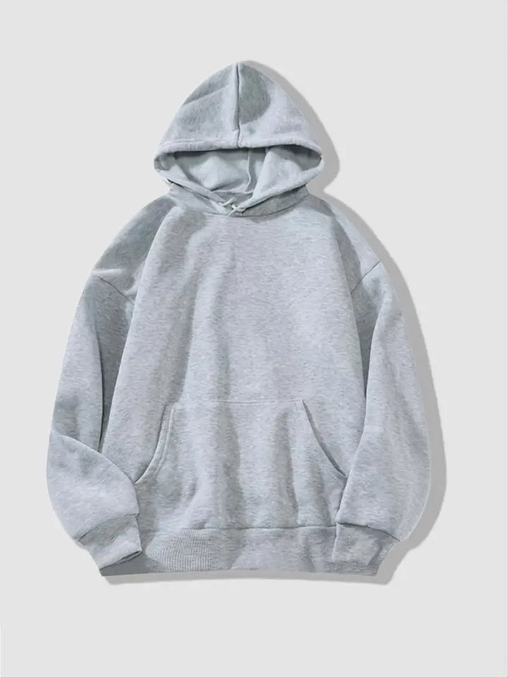 Drune | Bequemer Einfarbiger Damen Hoodie mit Kapuze