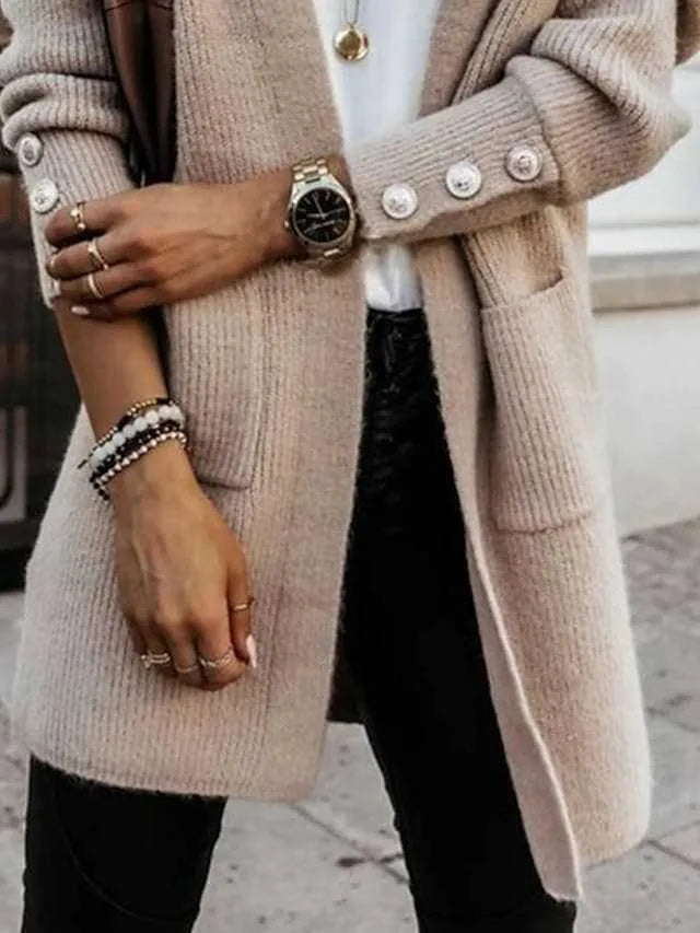 Drune | Cardigan with buttons and long sleeves