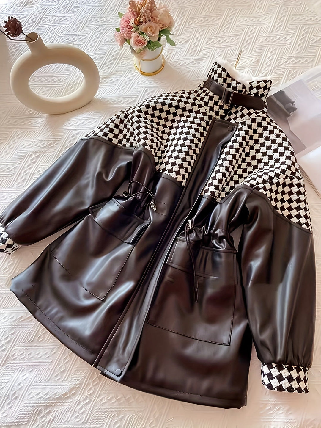Drune | Damen-Plüschjacke für Herbst & Winter