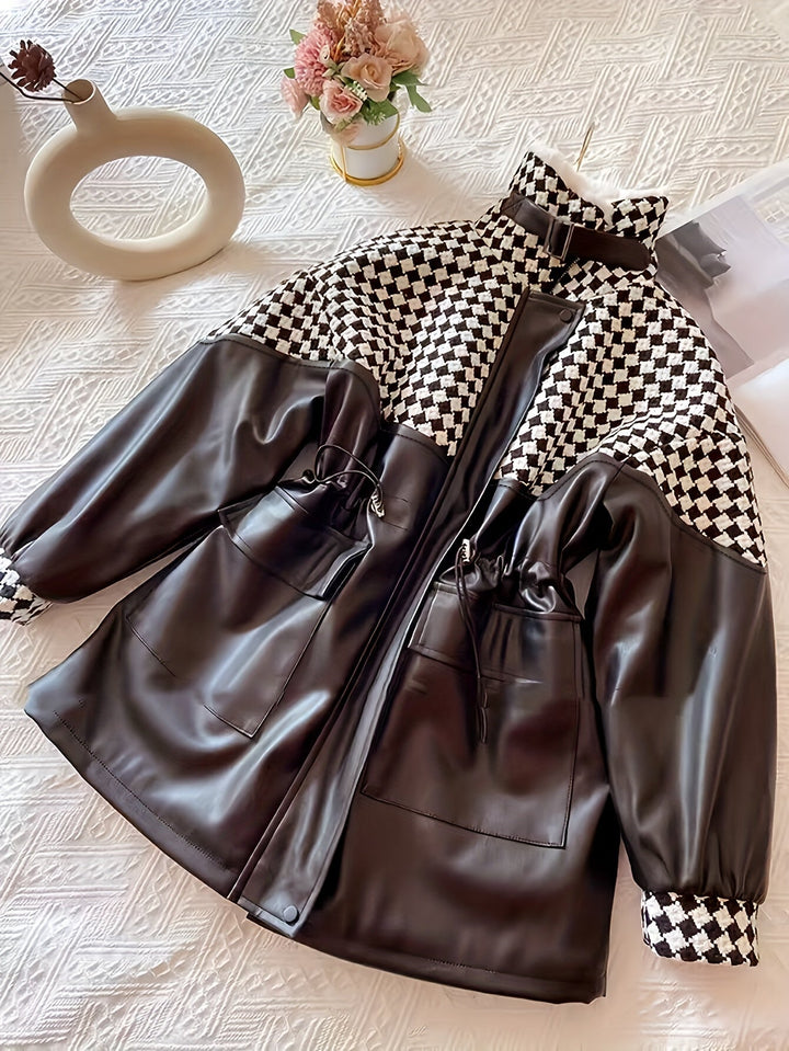 Drune | Damen-Plüschjacke für Herbst & Winter
