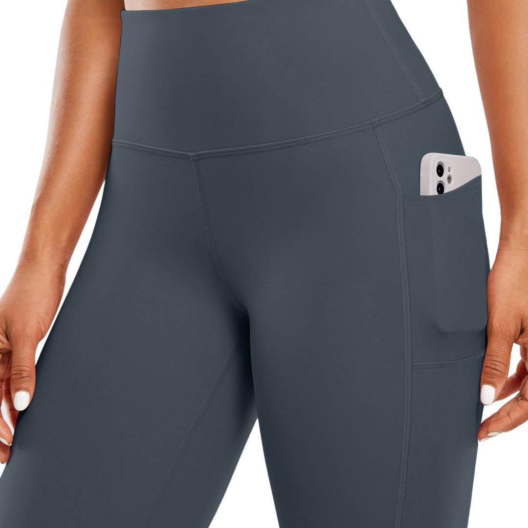 Drune | Schnell Trocknende Damen Yogalegging Mit Hohem Bund Und Tasche