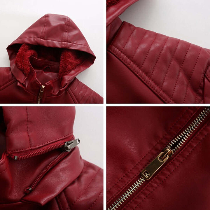 Drune | Damen abnehmbare Kapuzenjacke