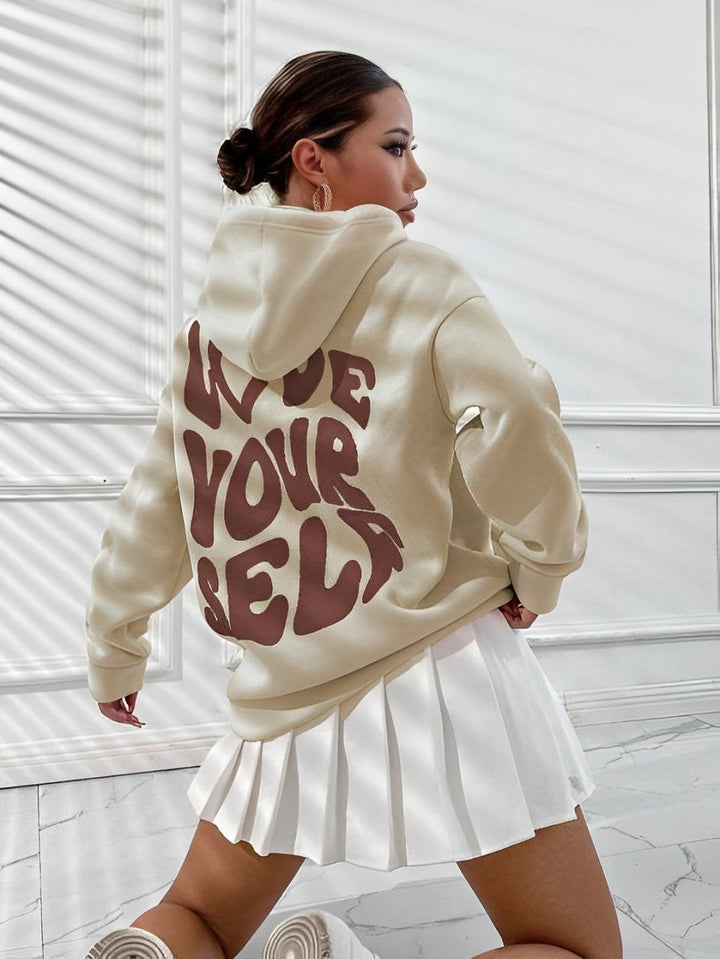 Drune | Gedruckter Baumwoll-Hoodie
