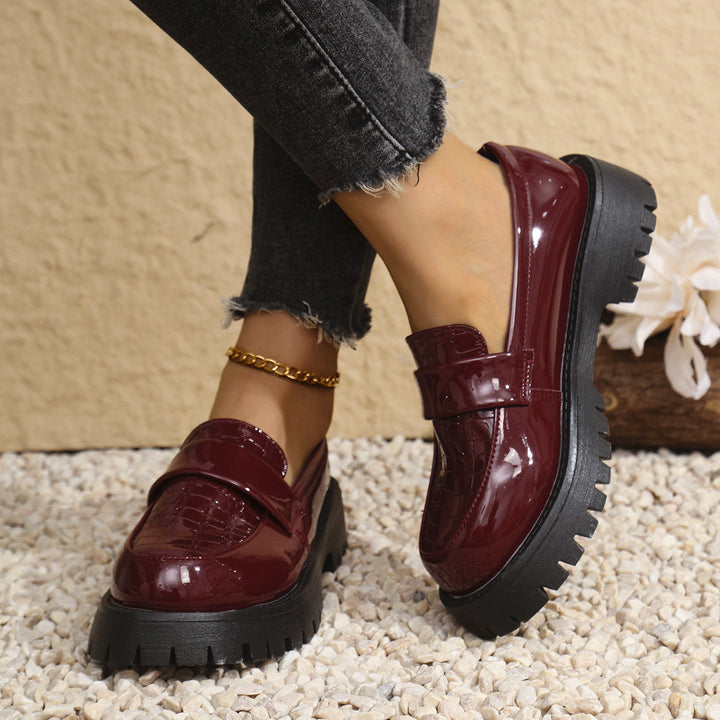 Drune | Women moccasins with thick sole