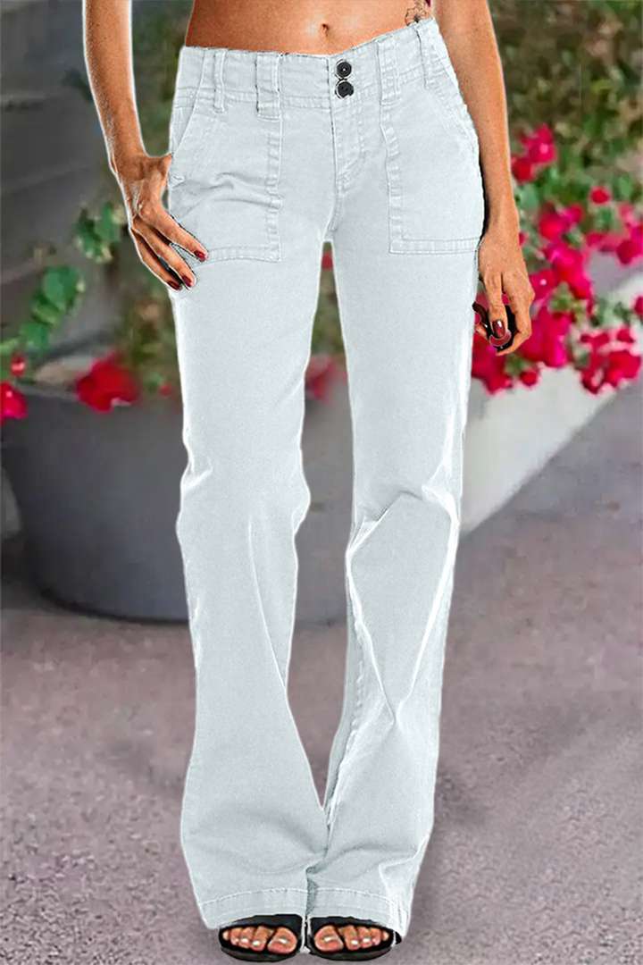 Drune |  Damen-Doppelknopf-Hose