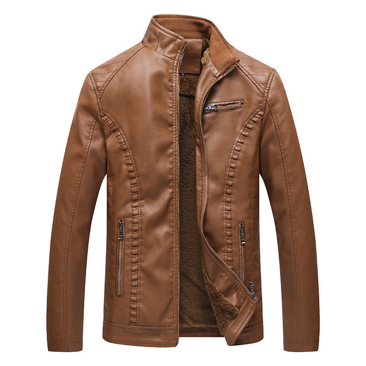 Drune | Herren PU-Lederjacke