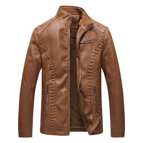 Drune | Herren PU-Lederjacke