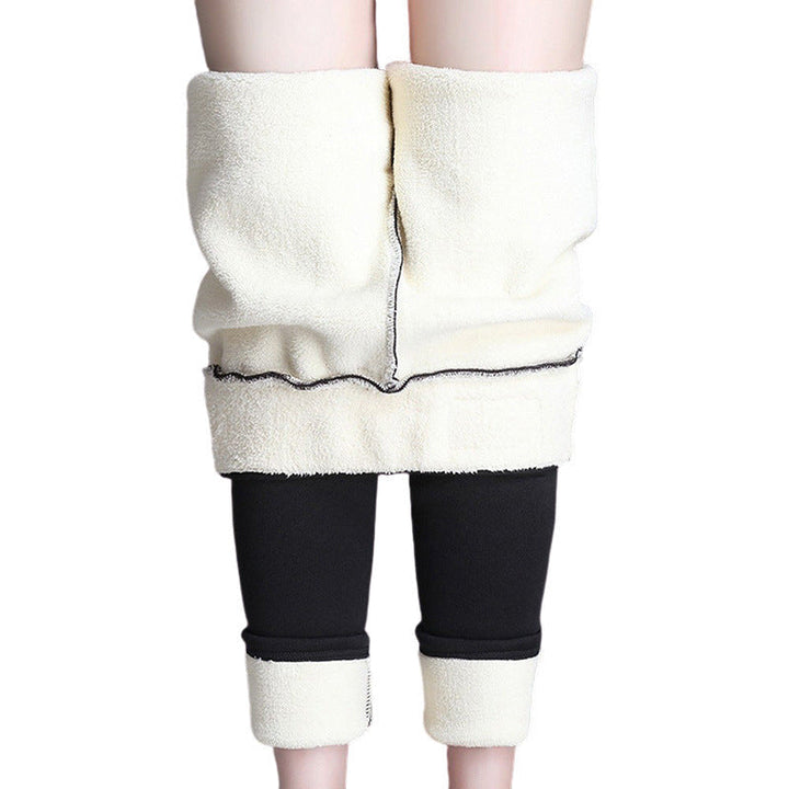 Drune | Leggings - hohe Taille Stretchleggings mit beidseitigem Design
