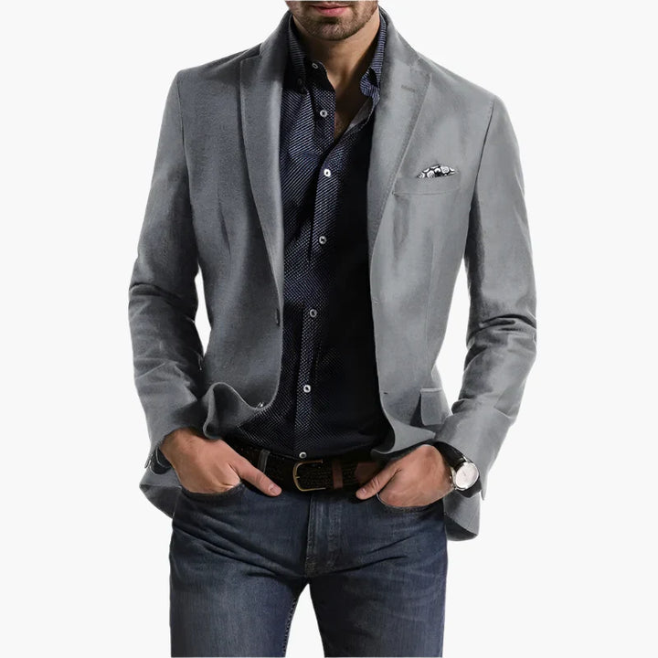 Drune | Blazer Klassisch Elegant Business Freizeitjacke - Stilvoll für Büro und Alltag