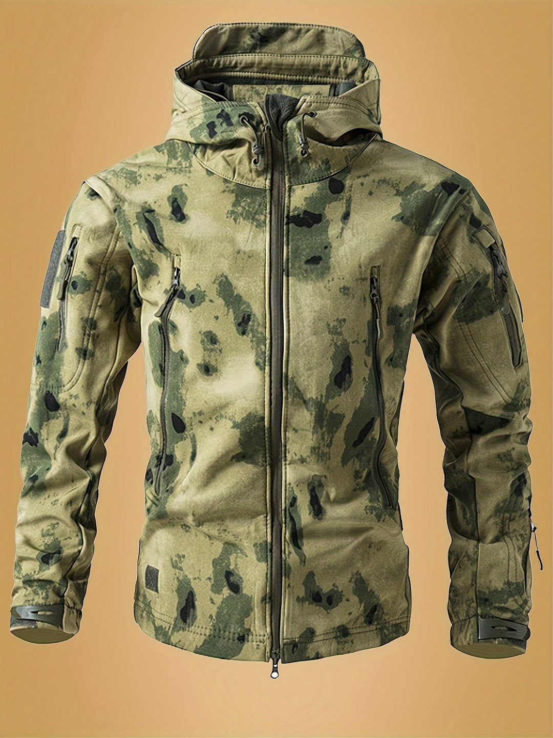 Drune | Camouflage Softshell Jacke