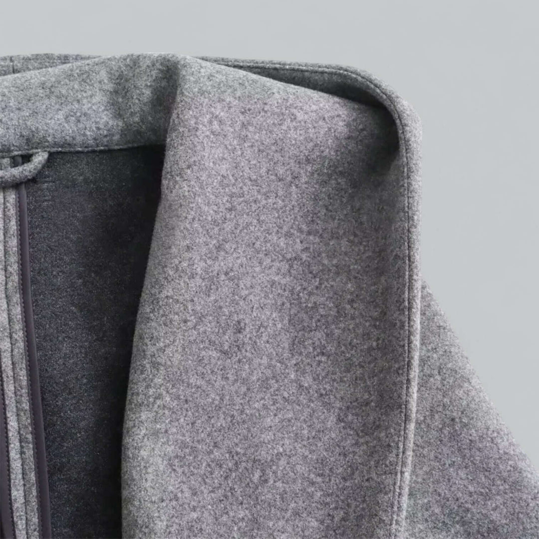 Drune | Damen Kapuzen Lang Trenchcoat