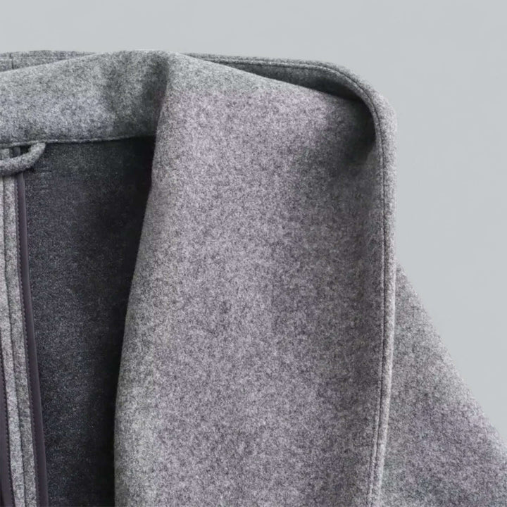 Drune | Damen Kapuzen Lang Trenchcoat
