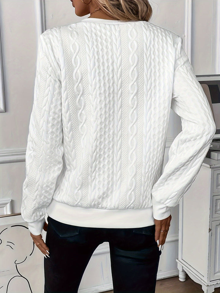 Drune | Eleganter Pullover mit Reißverschluss