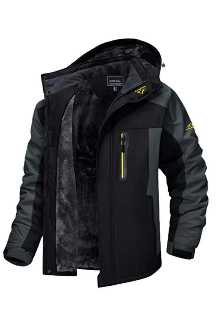 Drune | Herren wasserdichte fleecegefütterte Winterjacke