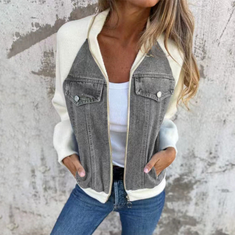 Drune | Classic casual women's denim jacket