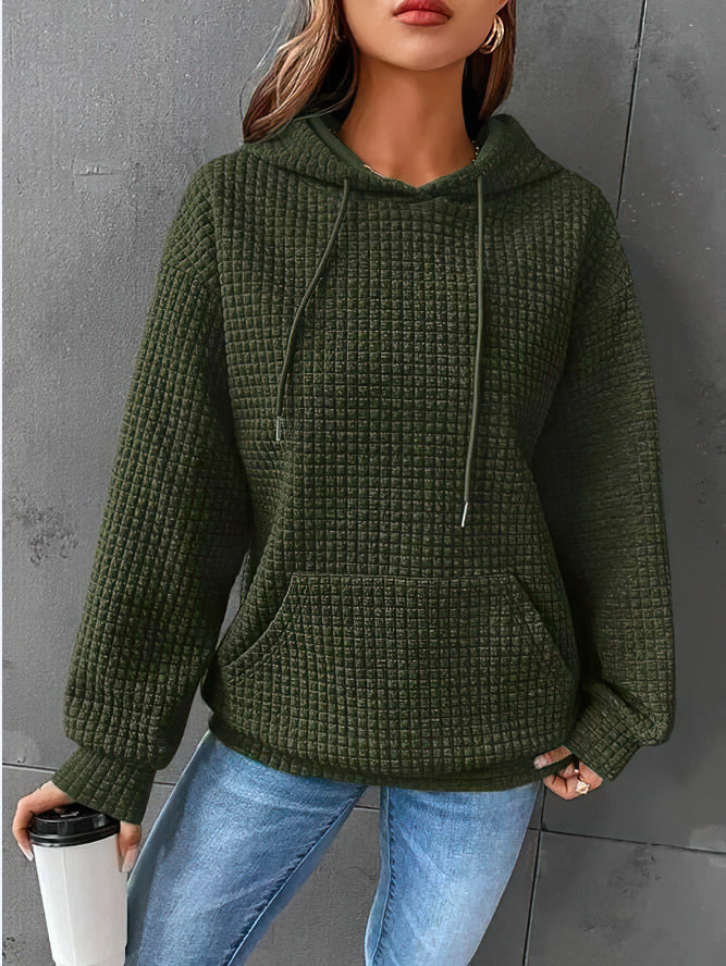 Drune |  Army-Pullover Hoodie mit Kapuze für Damen - Perfekt für den Alltag