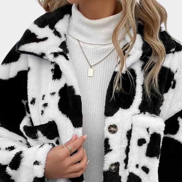 Drune | Plüsch Winterjacke für Frauen