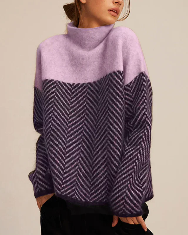 Drune | Baumwolle Rollkragen-Pullover