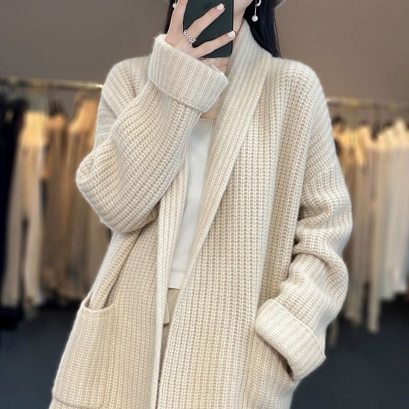 Drune | Damen Cardigan mit Taschen