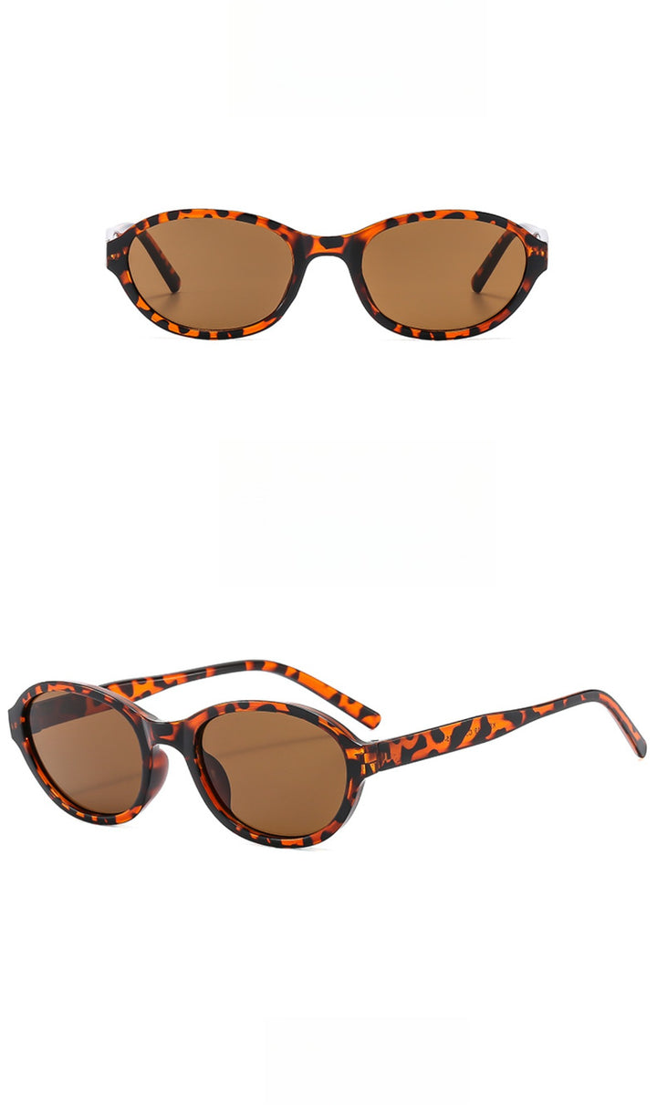 Drune | Ovale Sonnenbrille mit kleinem Rahmen