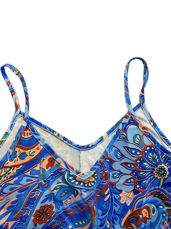 Drune– Ärmelloses Cami-Kleid Im Urlaubsstil