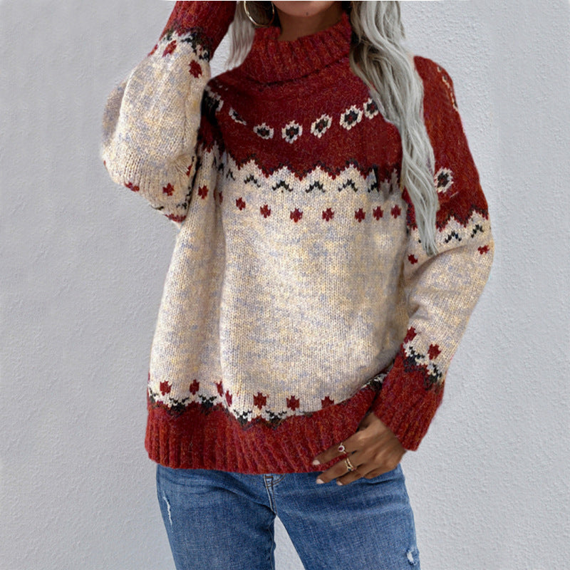 Drune | Warmer Strickpullover im Norweger-Stil