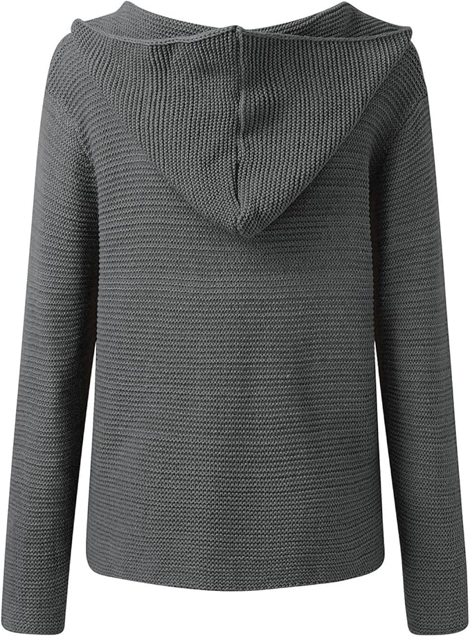 Drune | Vintage Kapuzenstrickmantel