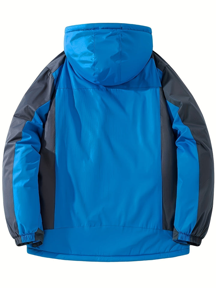 Drune | Knopfverschluss Fleece Klappen Tasche Winter Jacke Für Herren - Perfekt für Outdoor-Aktivitäten