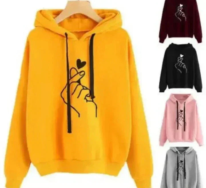 Drune | Casual Hoodie mit Grafischem Druck Baumwollmischung Weich und Komfortabel
