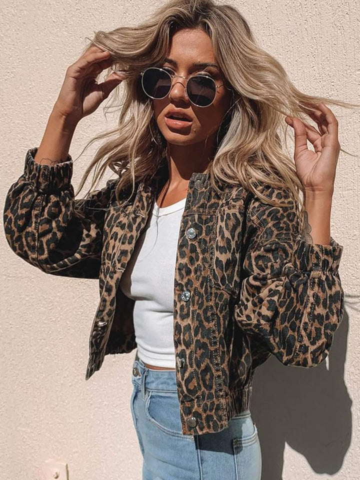 Drune | Jacke Leopard Bomber