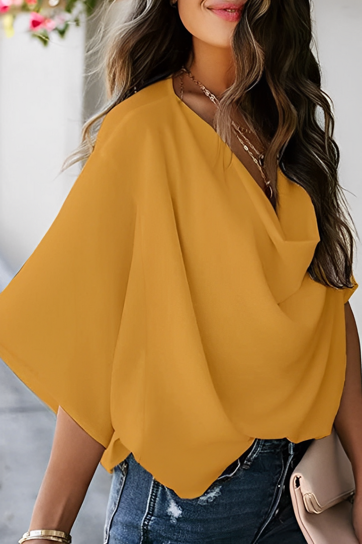 Drune | Lässige Sommerbluse Aus Chiffon