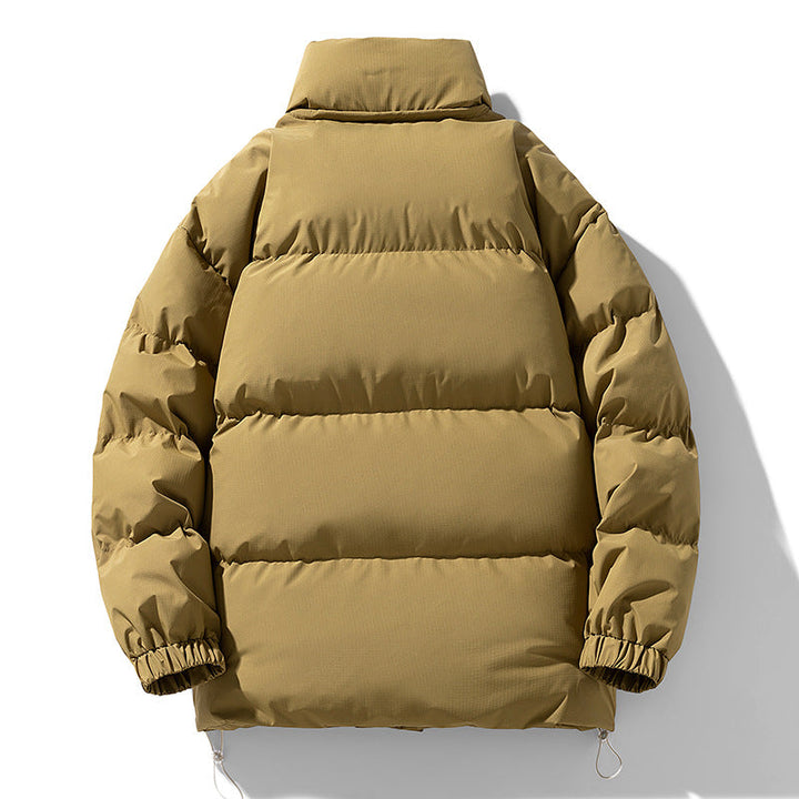 Drune | Herren Winterjacke aus Baumwolle mit Stehkragen – Warm und gefüttert, in Übergröße