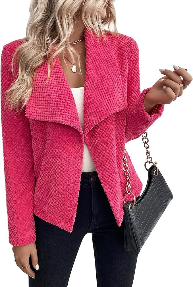 Drune | Blazer mit Struktur Große Kragen Elegant und Modern