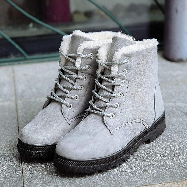 Drune |  Winter Stiefeletten mit Wolle und Absatz für Damen - Ideal für den Winter