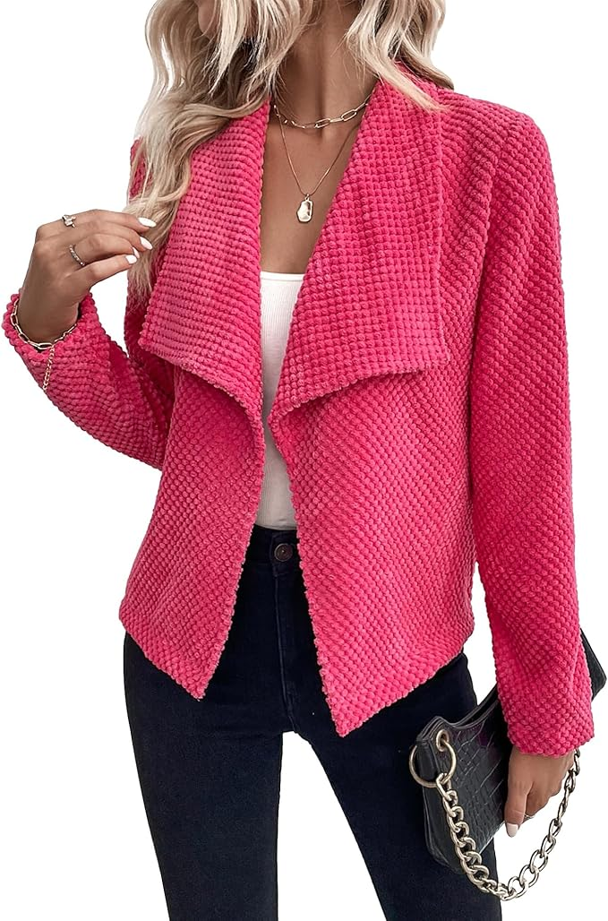 Drune | Blazer mit Struktur Große Kragen Elegant und Modern