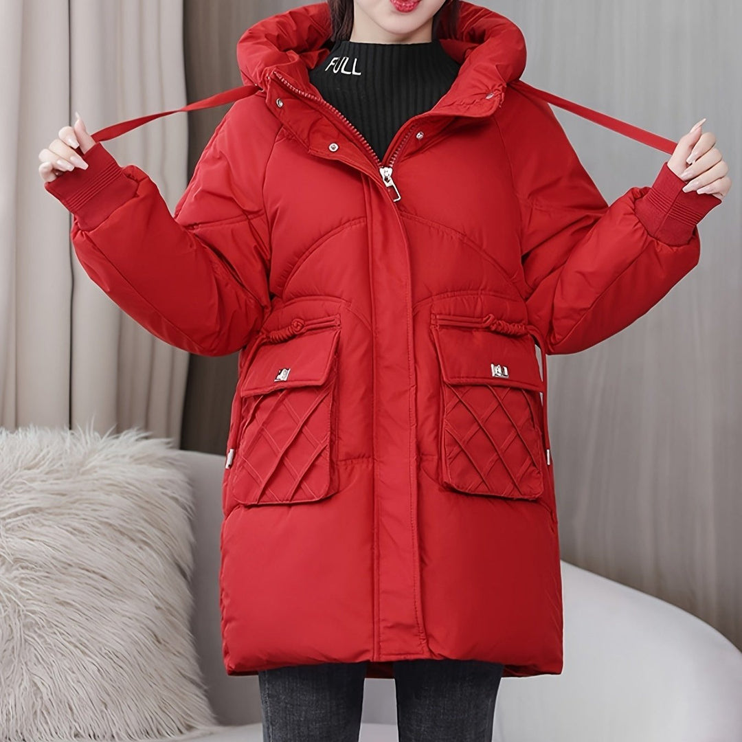 Drune | Warme oversized Winterjacke mit Daunenfüllung für Frauen - Ideal für Herbst/Winter
